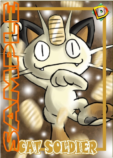 Cat Soldier Token – Custom: Meowth